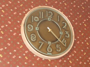 Frank Lloyd Wright Clock Frame